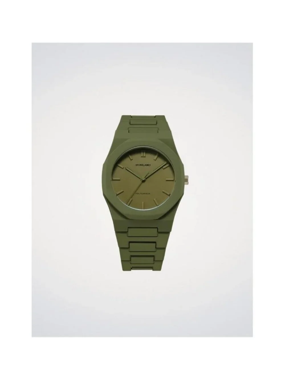 NWT D1 Milano Core Quartz Green Dial Men's Watch